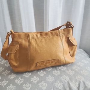 Fossil Camel Sedona Baguette Leather Purse